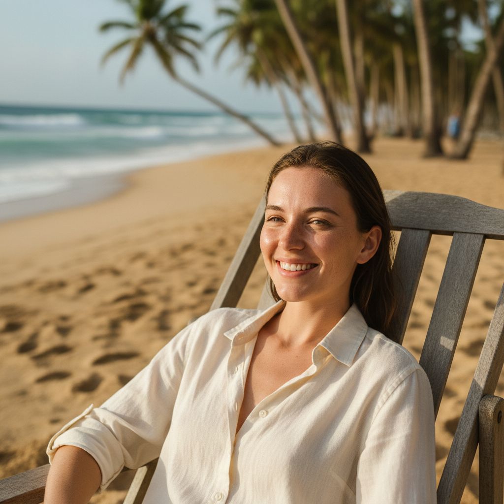Beach Life AI photo style example 3