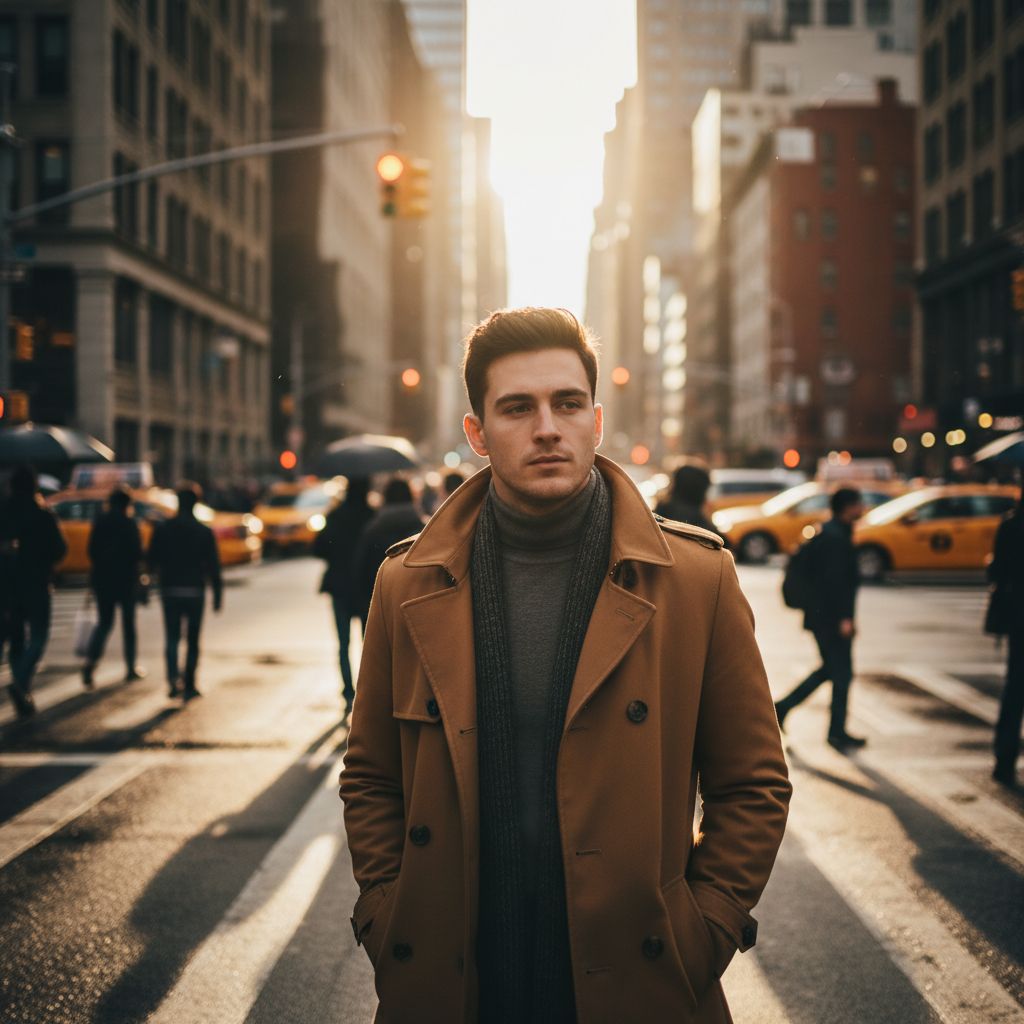 City Streets AI photo style example 6